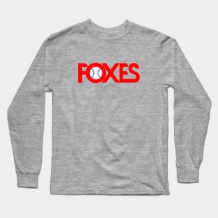 Defunct Appleton Foxes Minor League Baseball 1966 Long Sleeve T-Shirt